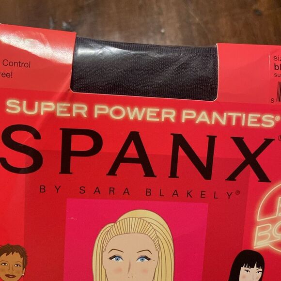 SPANX Super Power Panties in Black - Picture 3 of 4